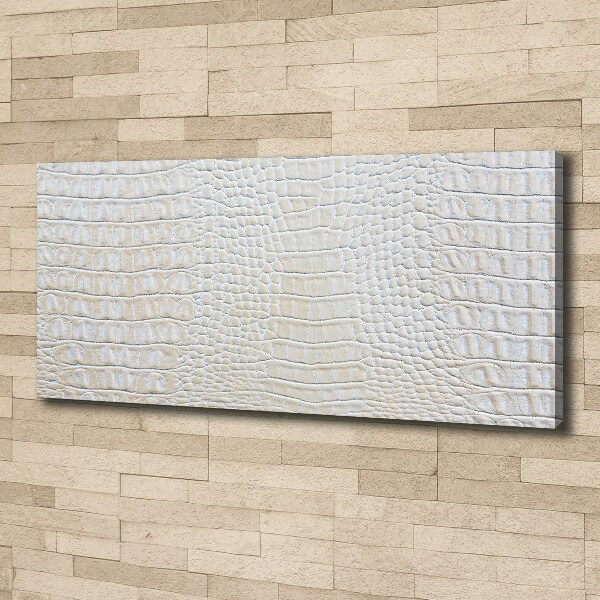 Canvas wall art Crocodile skin