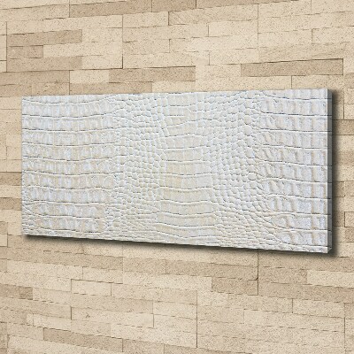 Canvas wall art Crocodile skin