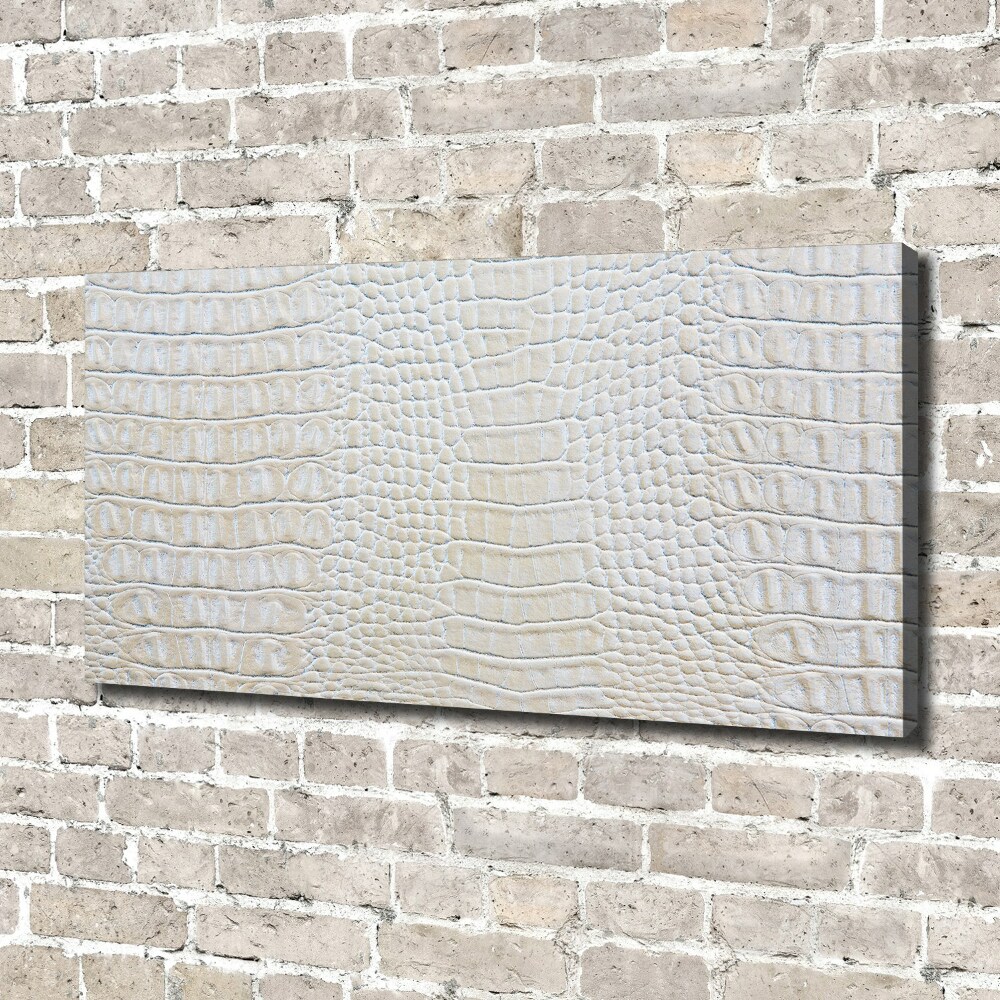 Canvas wall art Crocodile skin