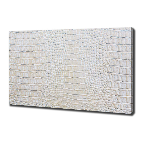 Canvas wall art Crocodile skin