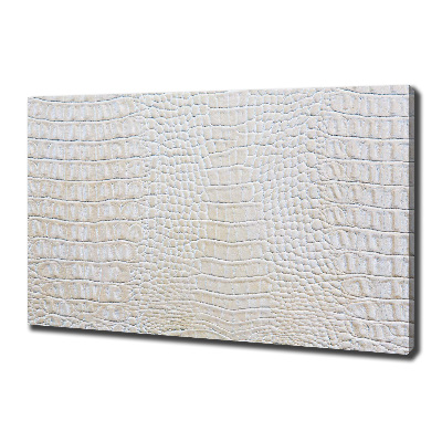 Canvas wall art Crocodile skin