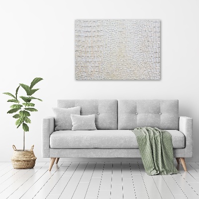 Canvas wall art Crocodile skin