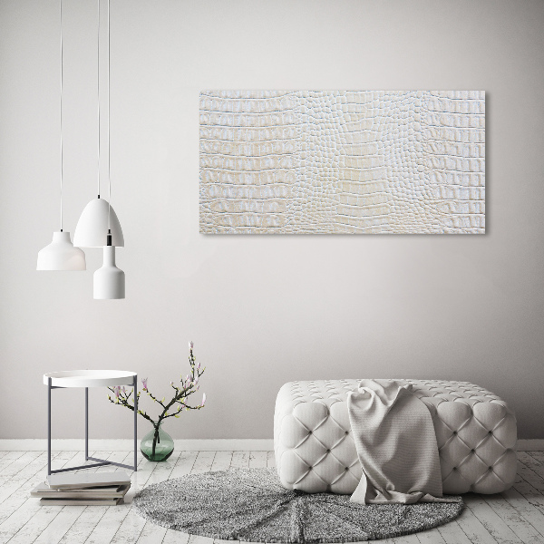 Canvas wall art Crocodile skin