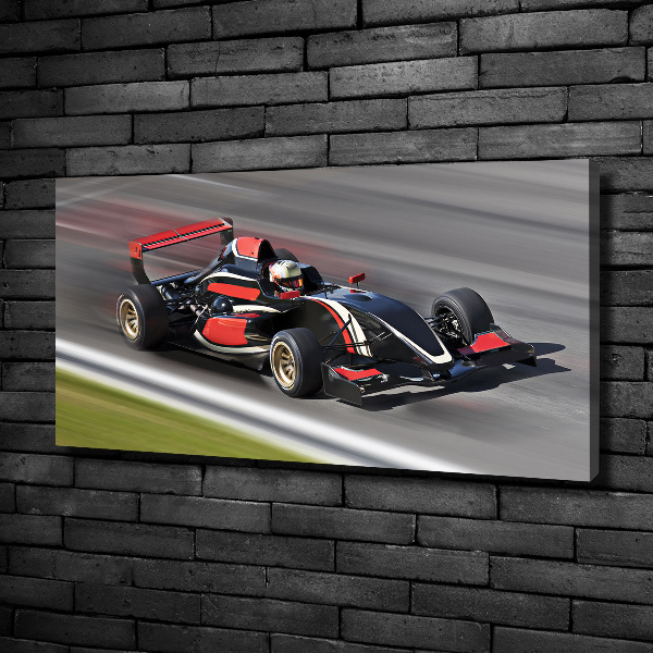 Canvas wall art Formula 1