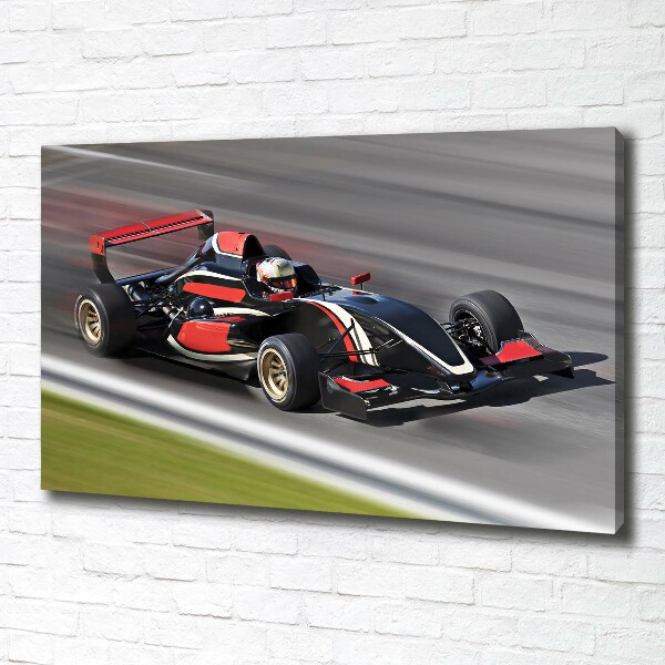 Canvas wall art Formula 1