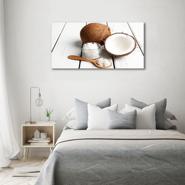 Canvas wall art Coconut oil