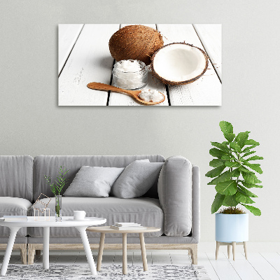 Canvas wall art Coconut oil