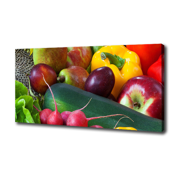 Canvas wall art Fruits and vegetables