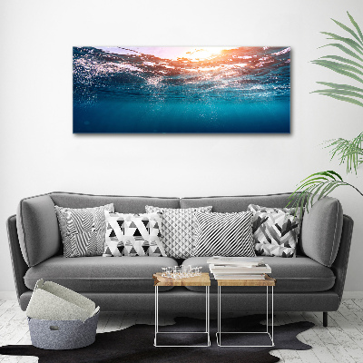 Canvas wall art Underwater world