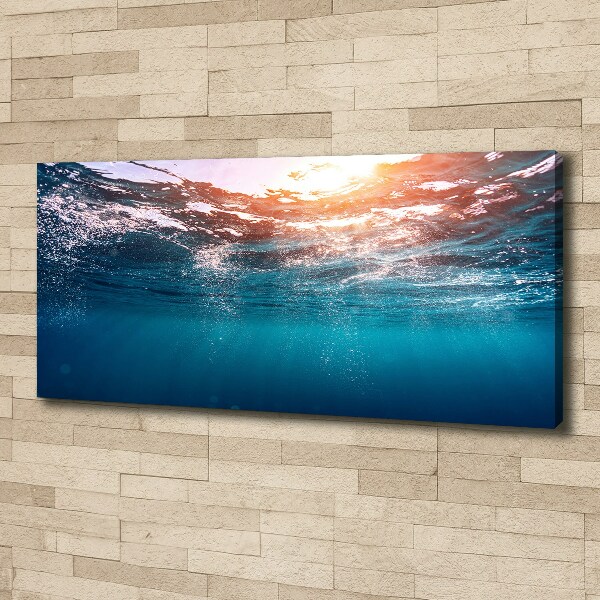 Canvas wall art Underwater world