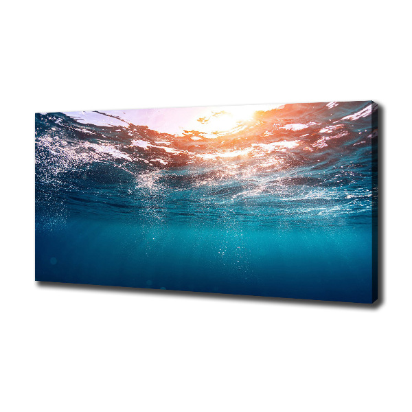 Canvas wall art Underwater world