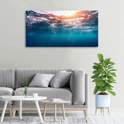 Canvas wall art Underwater world