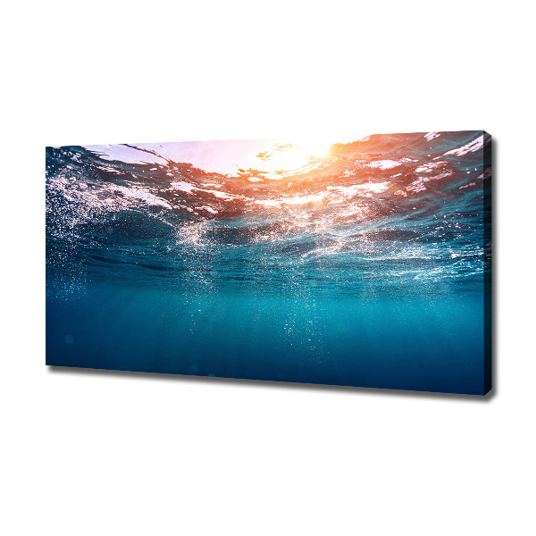 Canvas wall art Underwater world