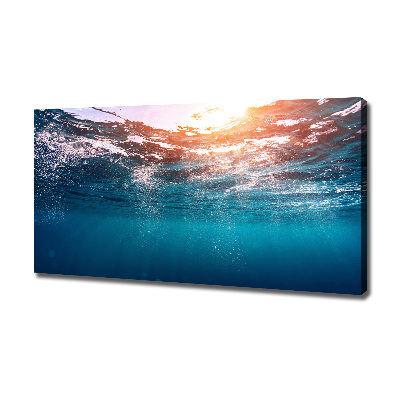 Canvas wall art Underwater world