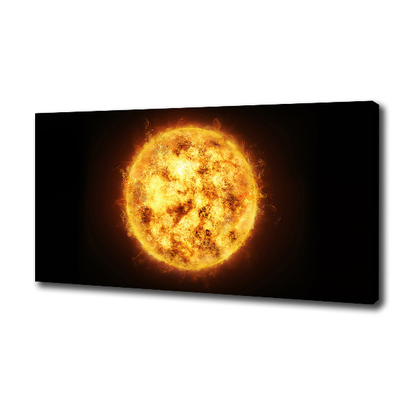 Canvas wall art Sun