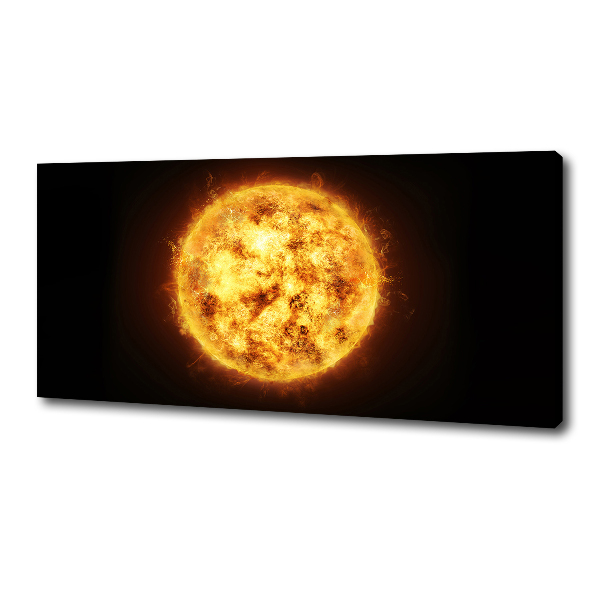 Canvas wall art Sun