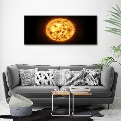 Canvas wall art Sun