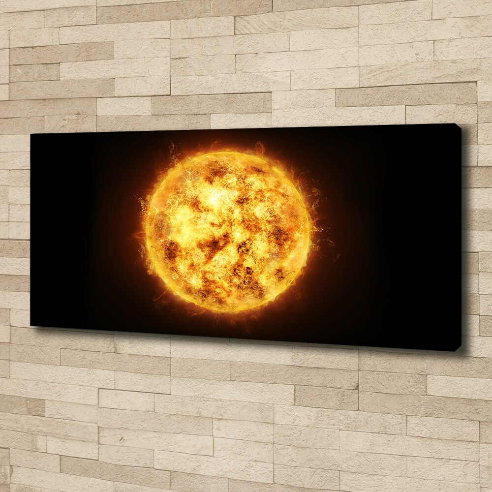 Canvas wall art Sun