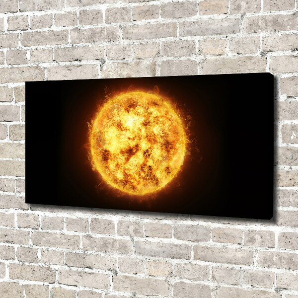 Canvas wall art Sun