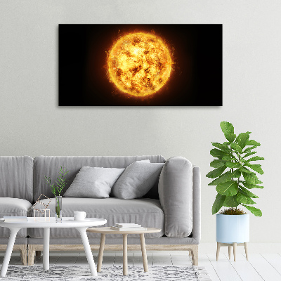 Canvas wall art Sun