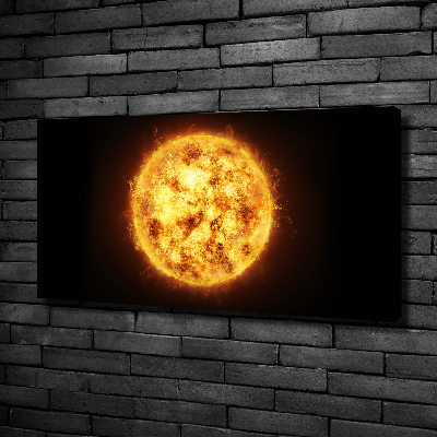 Canvas wall art Sun