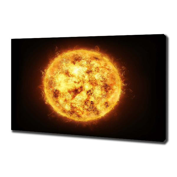 Canvas wall art Sun