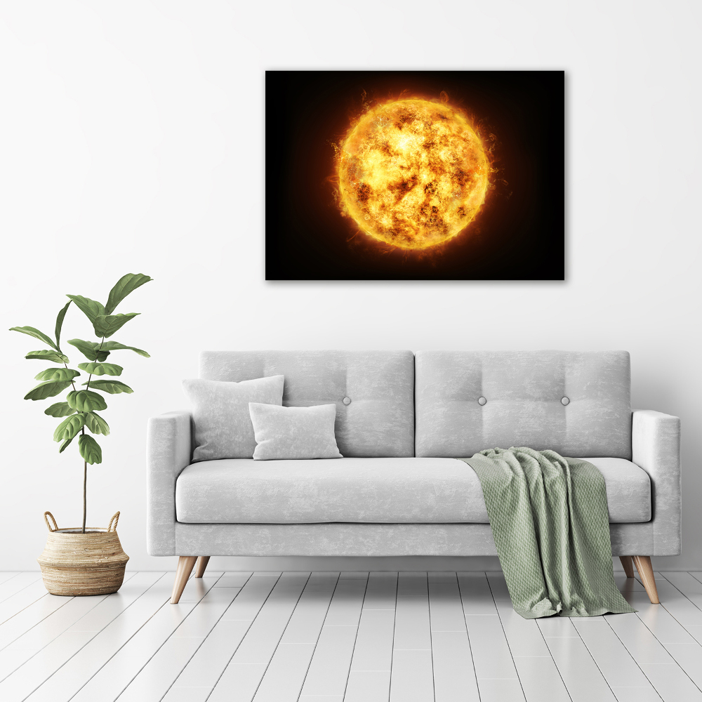 Canvas wall art Sun