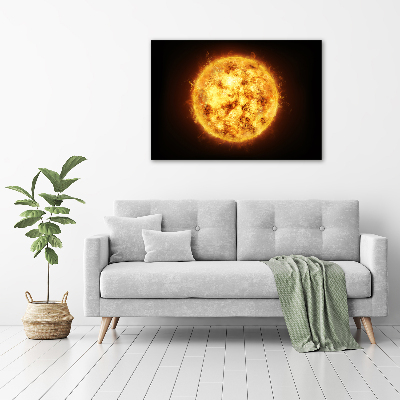 Canvas wall art Sun