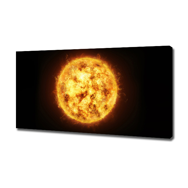 Canvas wall art Sun