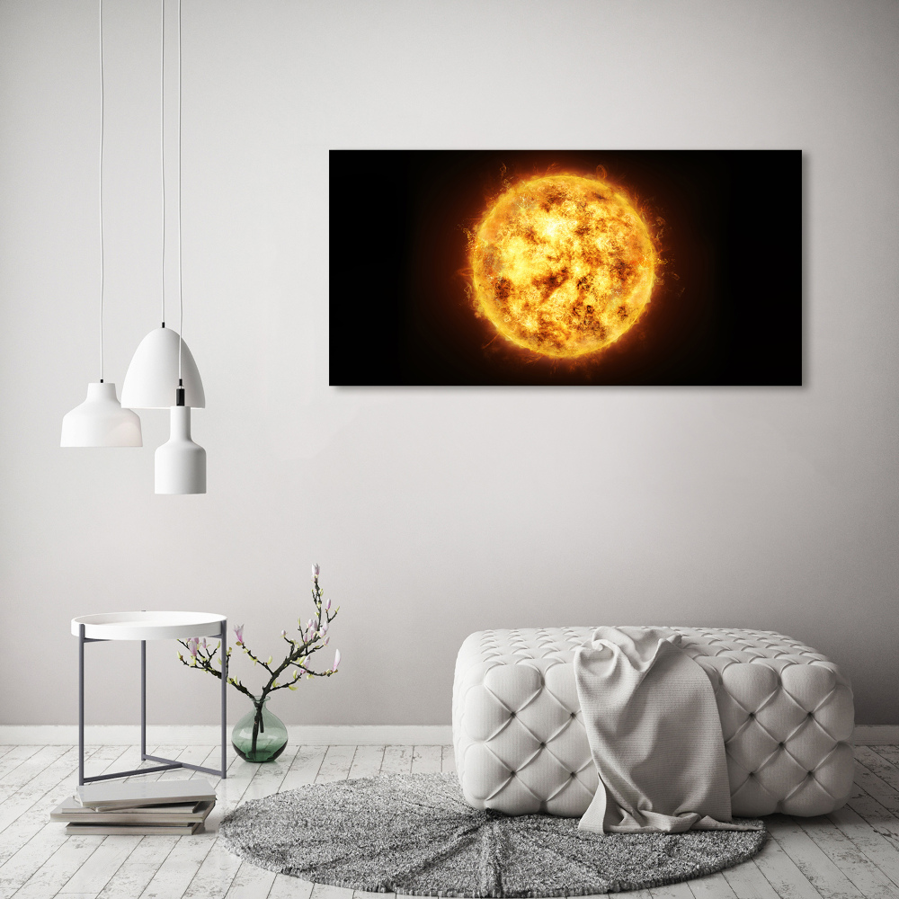 Canvas wall art Sun