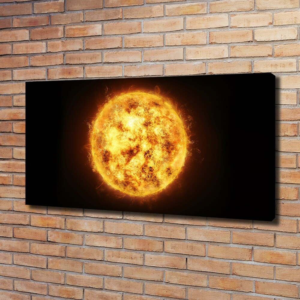 Canvas wall art Sun