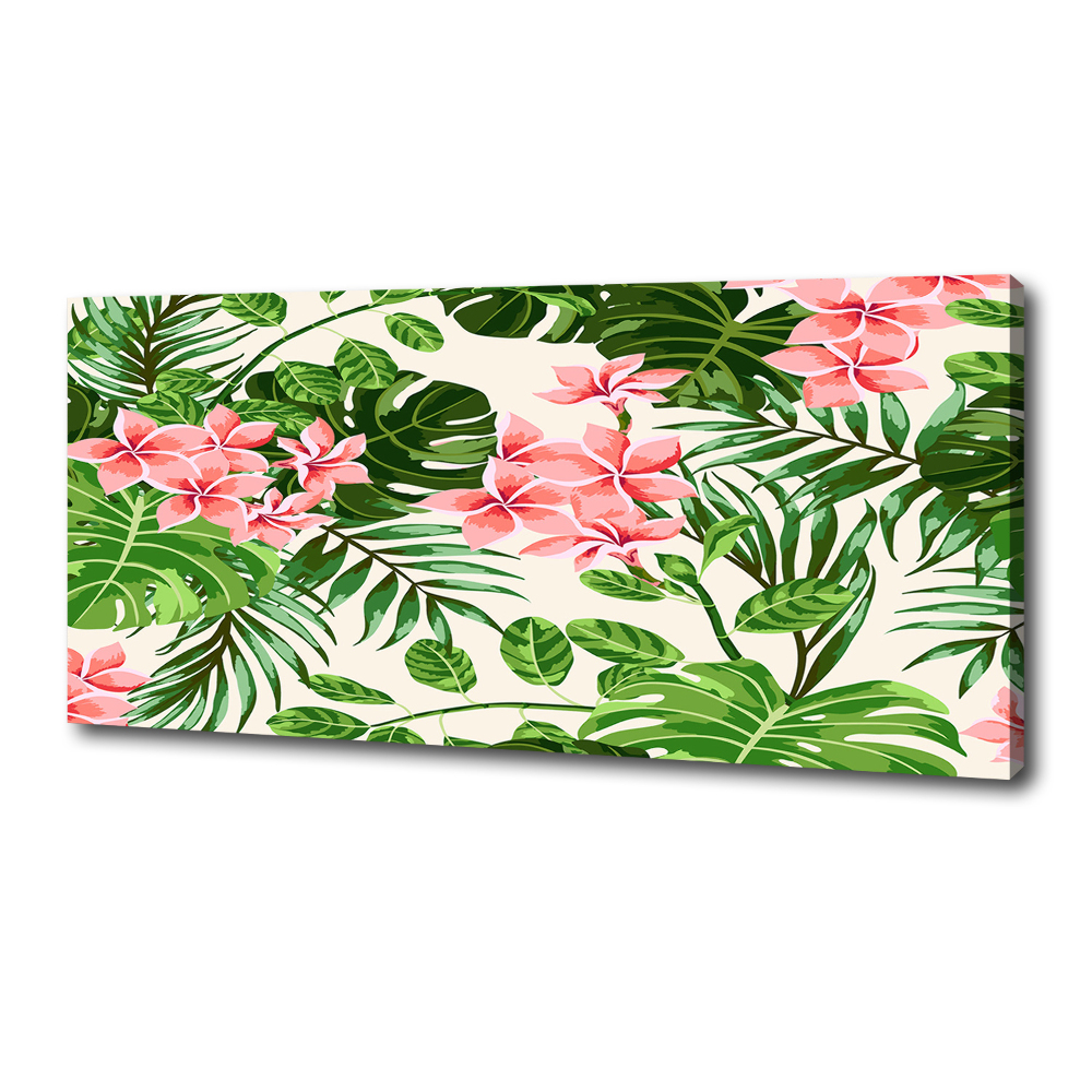 Canvas wall art Floral pattern