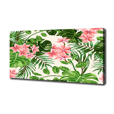 Canvas wall art Floral pattern