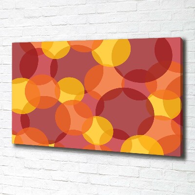 Canvas wall art Colorful wheels