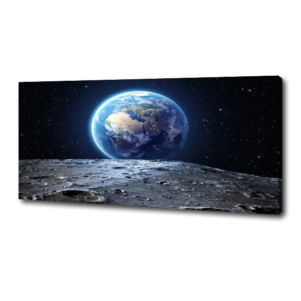 Canvas wall art Planet Earth