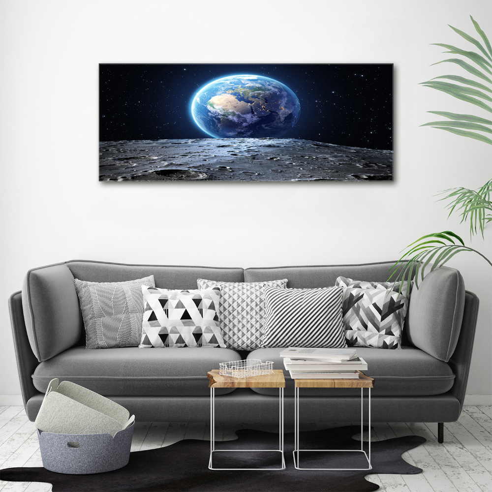 Canvas wall art Planet Earth