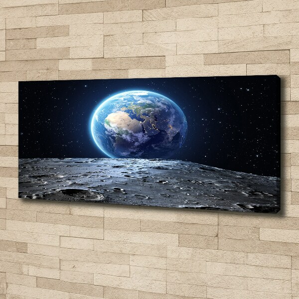 Canvas wall art Planet Earth