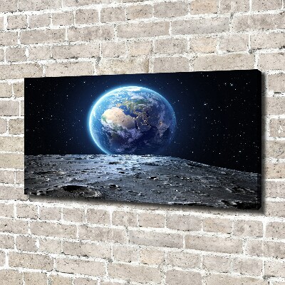 Canvas wall art Planet Earth