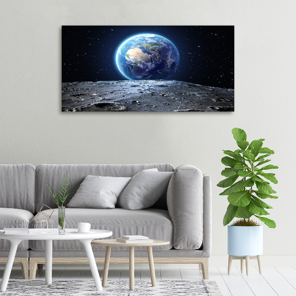 Canvas wall art Planet Earth