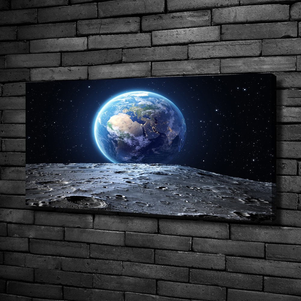 Canvas wall art Planet Earth