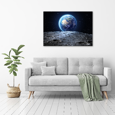 Canvas wall art Planet Earth