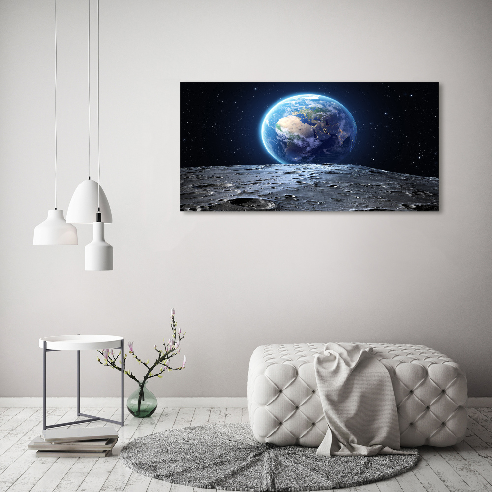 Canvas wall art Planet Earth