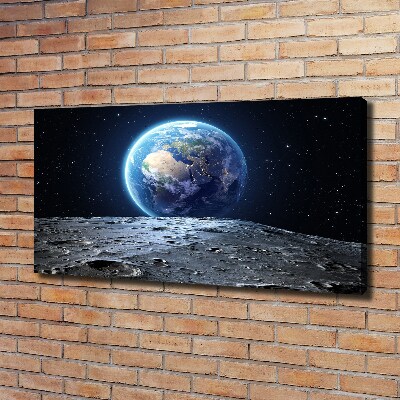 Canvas wall art Planet Earth