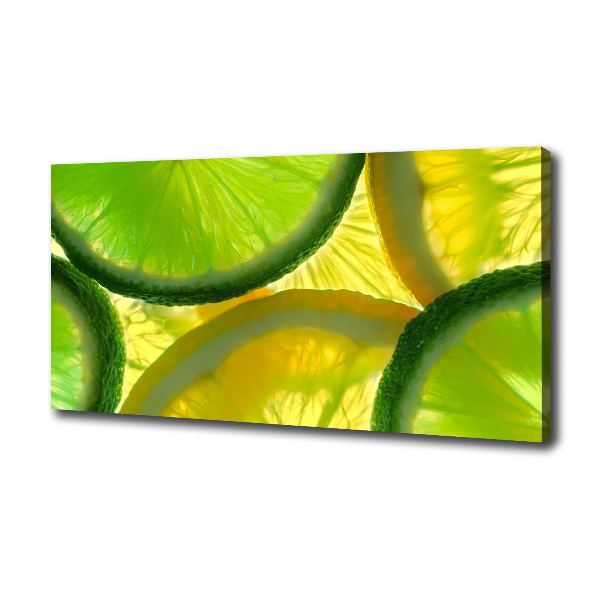 Canvas wall art Lime and lemon