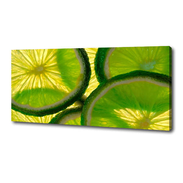 Canvas wall art Lime