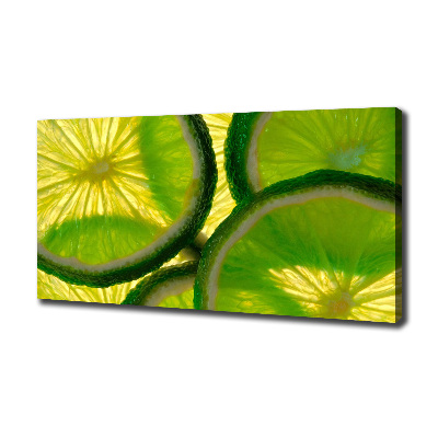 Canvas wall art Lime