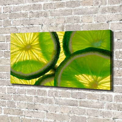 Canvas wall art Lime