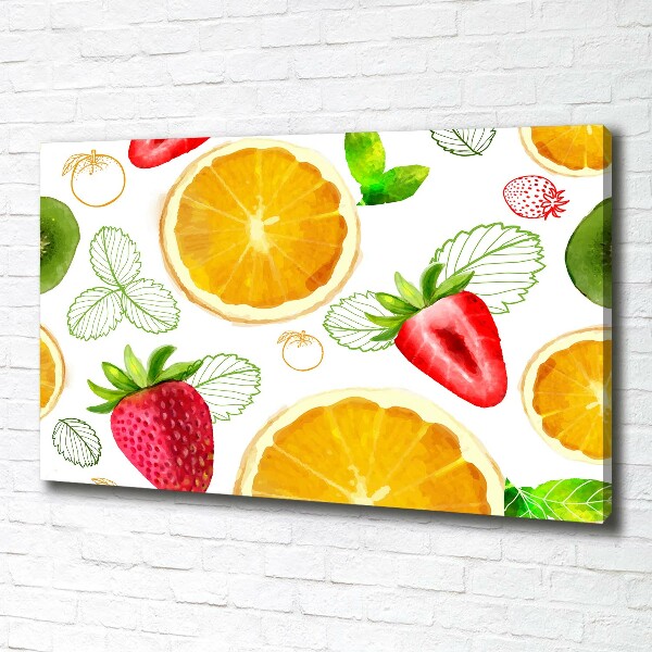 Canvas wall art Fruit