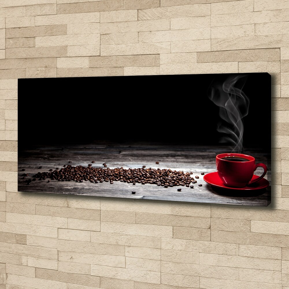 Canvas wall art Aromatic coffee