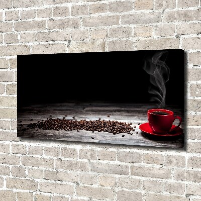 Canvas wall art Aromatic coffee